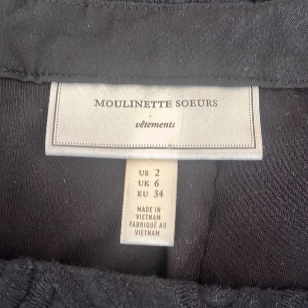 Anthropologie Moulinette Soeurs Garden Silhouette Lace Skirt‎ Size 2 - Picture 9 of 11